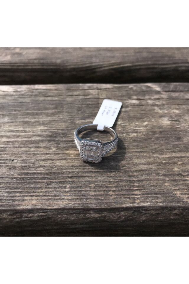 0,65ct Baget Yüzük