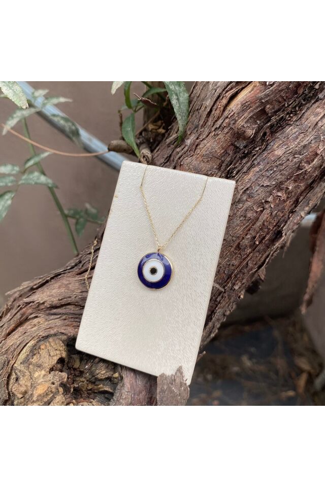 Altın nazarlık kolye