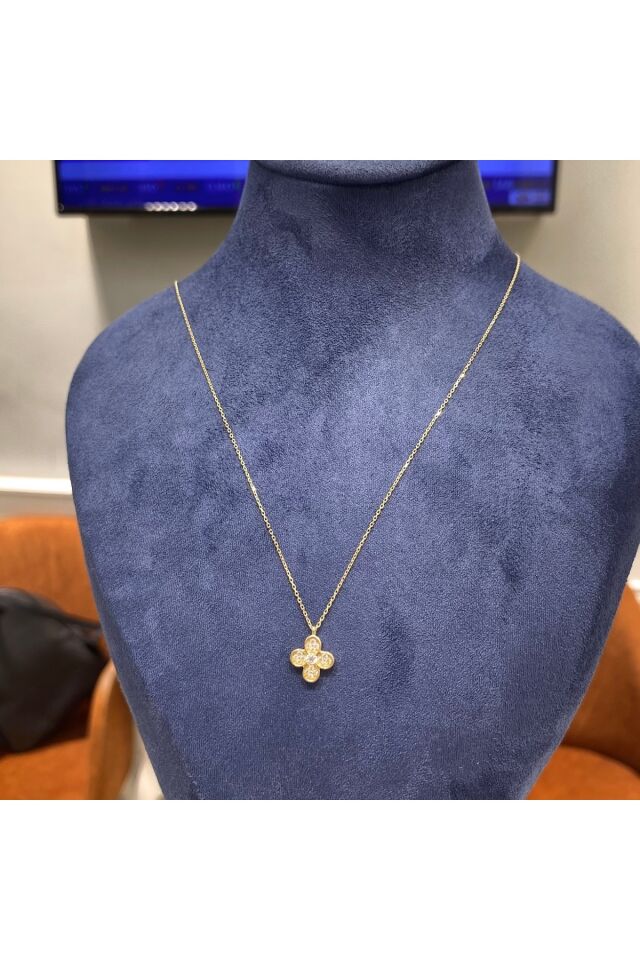 Altın minimal kolye