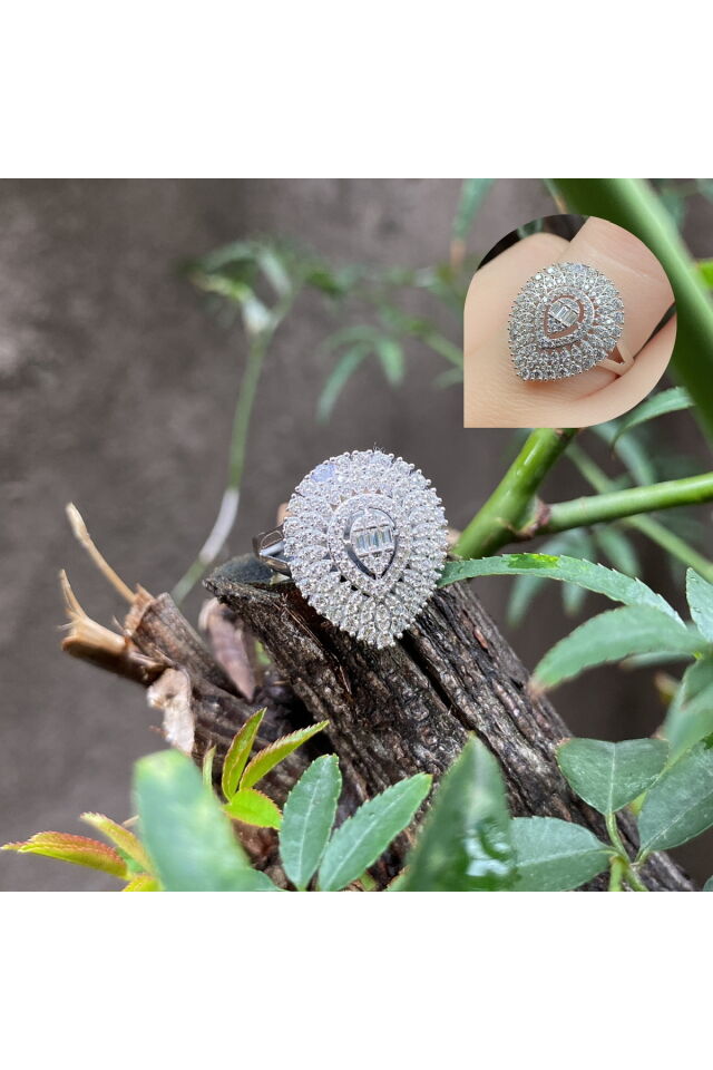 Altın damla yüzük