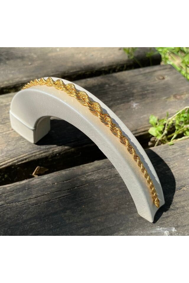 Süzme Burgu altın bileklik