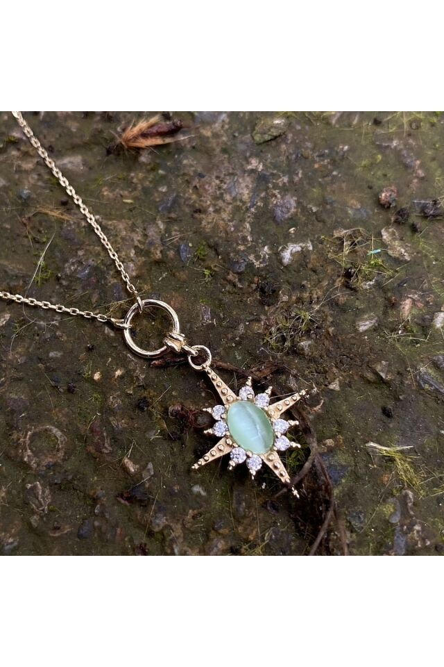 Kuzey Yıldızı Altın Kolye