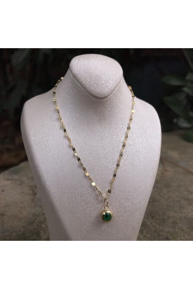 Nazar Boncuklu Zincir Kolye